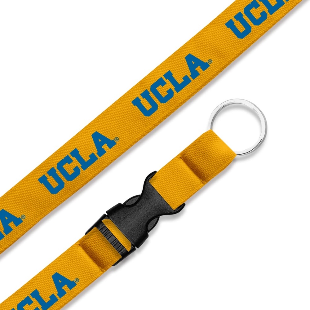 UCLA Snap Clip Woven Lanyard